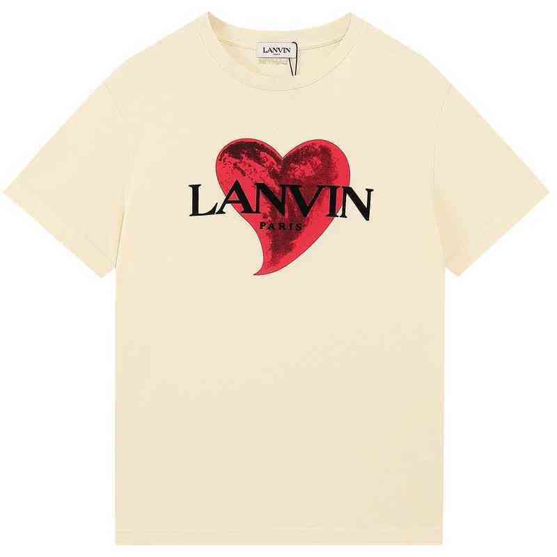 Summer Mens Lanvin t Shirt Love Graphic Print Tshirt Personality Trend Designer T-shirt High Street Fashion Classic Texture 1j1
Summer Mens Lanvin t Shirt Love Graphic Print Tshirt Personality Trend Designer T-shirt High Street Fashion Classic Texture 1j1