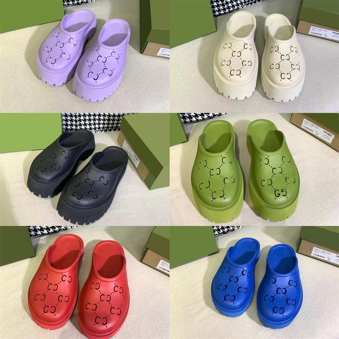 Designer Slippers Perforated Sandals Luxury Platform Slide Hollow Pattern Slippers Transparent Materials Sandal Rubber Flats Slipper
Designer Slippers Perforated Sandals Luxury Platform Slide Hollow Pattern Slippers Transparent Materials Sandal Rubber Flats Slipper
