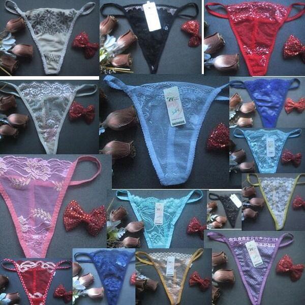 Women Tangas Lace Transparent Underpants Sexy G-Strings Underwear T-pants Lingerie Priceree, Mix colors;pls message
Women Tangas Lace Transparent Underpants Sexy G-Strings Underwear T-pants Lingerie Priceree, Mix colors;pls message