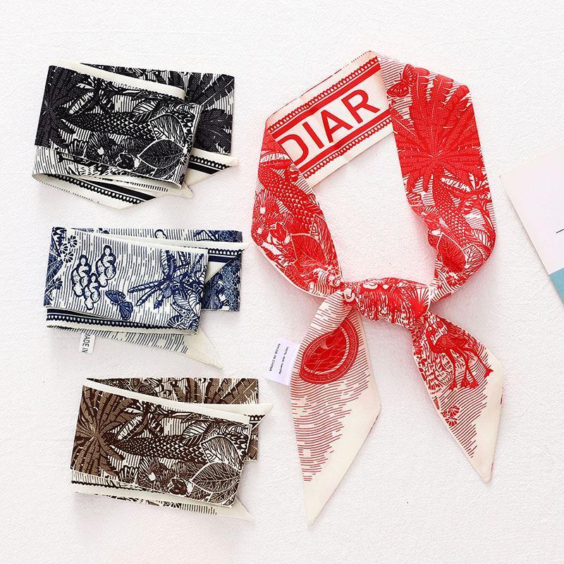 Designer Letter Printed Long Skinny Silk Satin Neck Collar Scarf Women Fashion Hair Tie Scarfs For Ladies Headbands
Designer Letter Printed Long Skinny Silk Satin Neck Collar Scarf Women Fashion Hair Tie Scarfs For Ladies Headbands