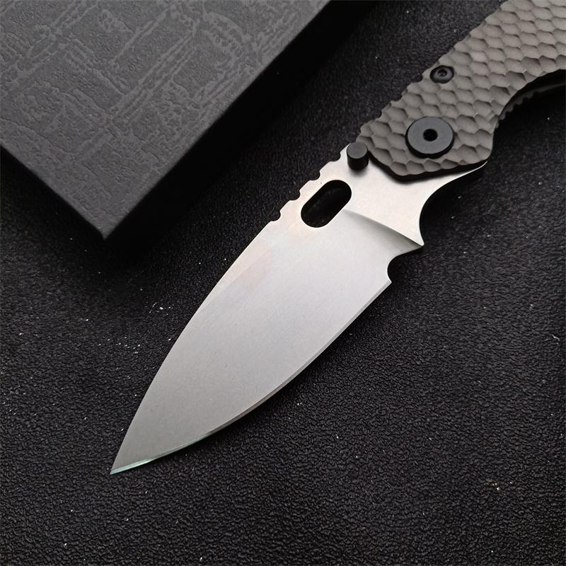2025 new Wild Boar Strider Knife SMF Tank SNG d2 Bullet holes Unique titanium handle Tactical hunting Survival Knives EDC Tools