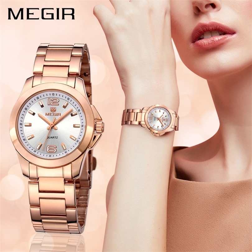 MEGIR Fashion Women Watches Relogio Feminino Brand Luxury Lovers Quartz Wrist Watch Clock Women Montre Femme Ladies Watch 5006 201116, Whole silver
MEGIR Fashion Women Watches Relogio Feminino Brand Luxury Lovers Quartz Wrist Watch Clock Women Montre Femme Ladies Watch 5006 201116, Whole silver