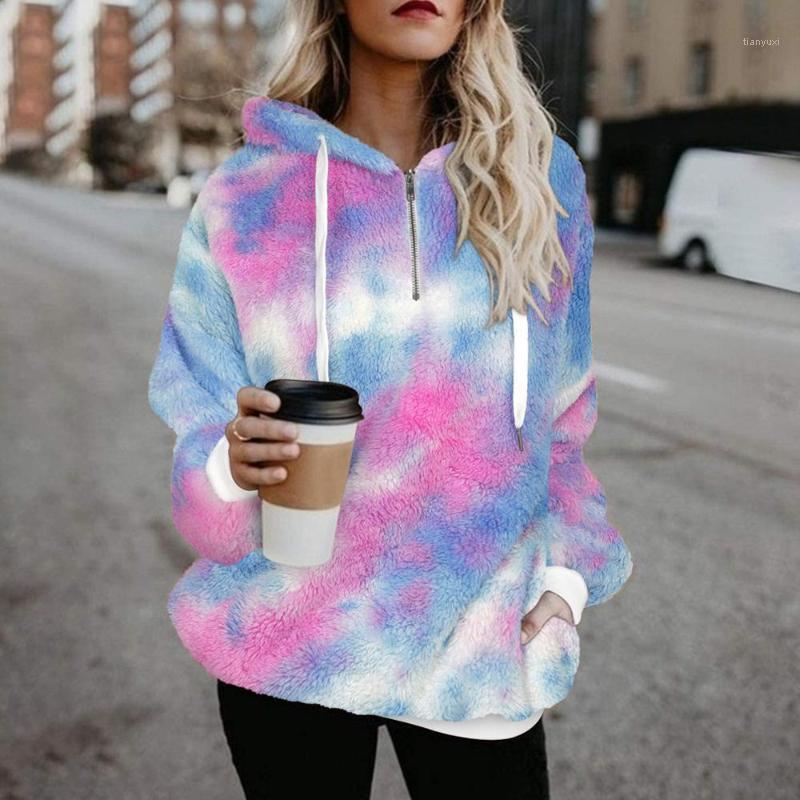 Fashion Women Tie-dye Print Sweatshirt Autumn Winter Long Sleeve Patchwork Pullovers Girls Fleece Warm Hoodies Sweatshirts Tops Women, Blue
Fashion Women Tie-dye Print Sweatshirt Autumn Winter Long Sleeve Patchwork Pullovers Girls Fleece Warm Hoodies Sweatshirts Tops Women, Blue