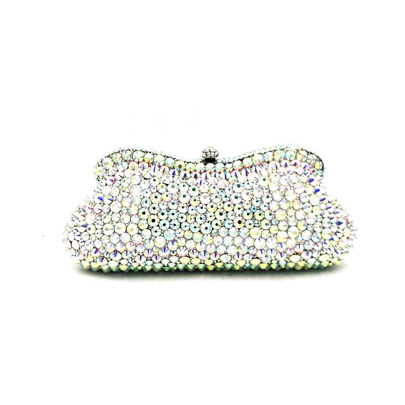 Evening Bags Luxury Purses Bridal Wedding Party Women Accessories Bag Diamonds Clutches Elegant AB Silver Crystal
Evening Bags Luxury Purses Bridal Wedding Party Women Accessories Bag Diamonds Clutches Elegant AB Silver Crystal