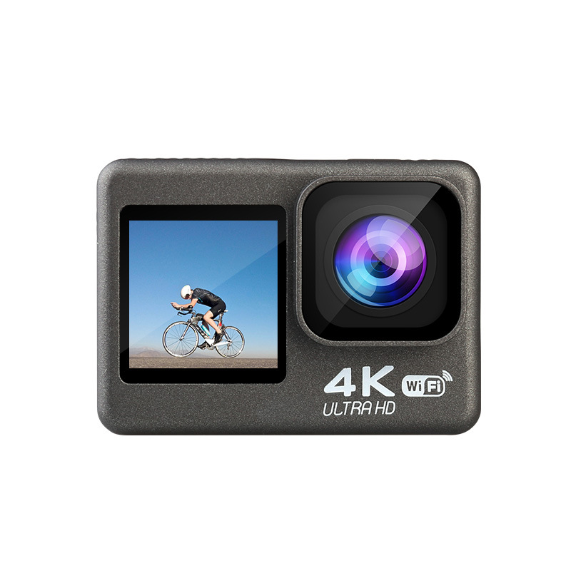 Action Camera real 4K/60fps Touch Dual Screen WiFi Camera Sports DV Video Cameras