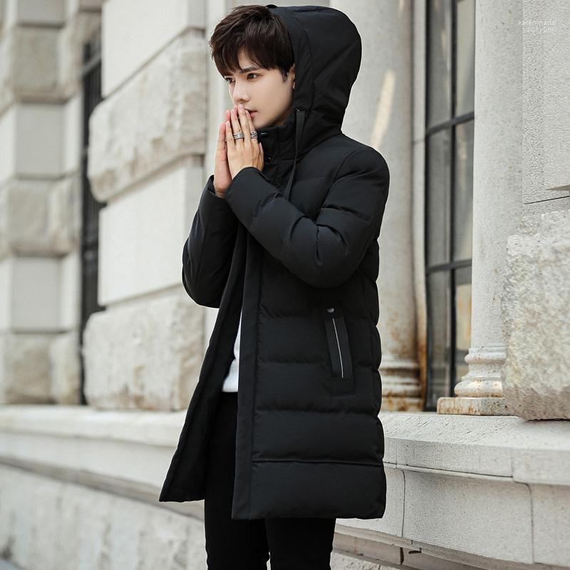 Men's Down & Parkas KKSKY Black Hooded Jacket Coat Long Male Winter Coats Thick Fashion Zipper Homme Clothing Casual Masculine Kare22
Men's Down & Parkas KKSKY Black Hooded Jacket Coat Long Male Winter Coats Thick Fashion Zipper Homme Clothing Casual Masculine Kare22