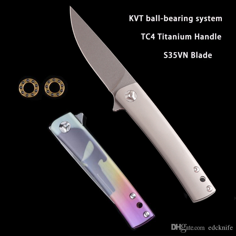 Pocket Knife actical Survival Knives S35VN Blade Stonewashed finish TC4 Titanium Handle Sand Blasting TOutdoor hunting Tools skulls
Pocket Knife actical Survival Knives S35VN Blade Stonewashed finish TC4 Titanium Handle Sand Blasting TOutdoor hunting Tools skulls