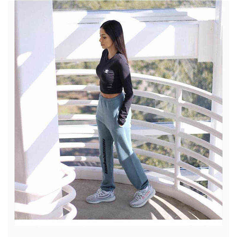 Calabasas Sweatpants Men Women Hip Hop Season 5 Calabasas Pants Embroidery Trousers T220803