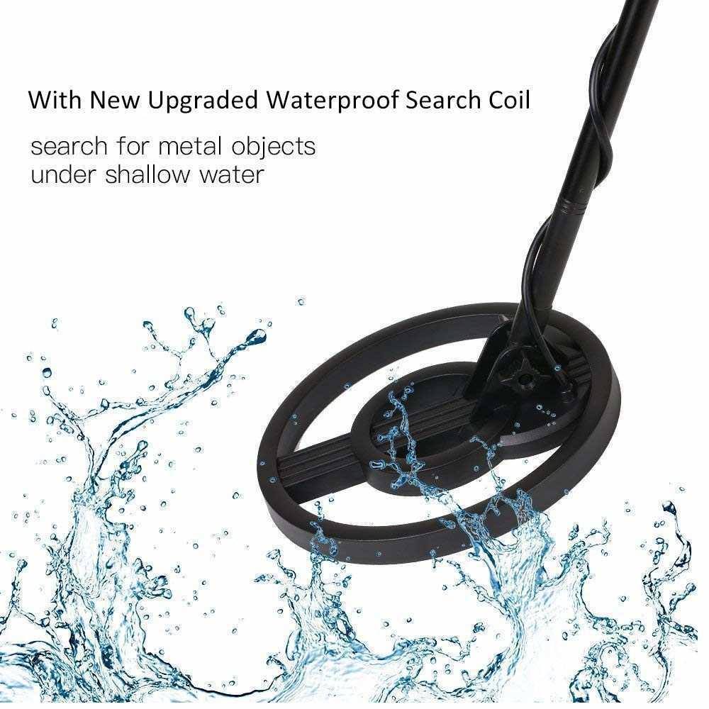 Lightweigh Metal Detector MD-4030 High Accuracy MD-4080 with Pinpoint Disc All Metal Mode Waterproof Search Coil MD-4090 LCD