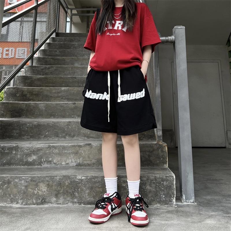 Men's Shorts Man Women Couples Casual Capris Letters Embroidered High Street Sports Women's Summer Loose Waist Design PantsMen's, Black
Men's Shorts Man Women Couples Casual Capris Letters Embroidered High Street Sports Women's Summer Loose Waist Design PantsMen's, Black