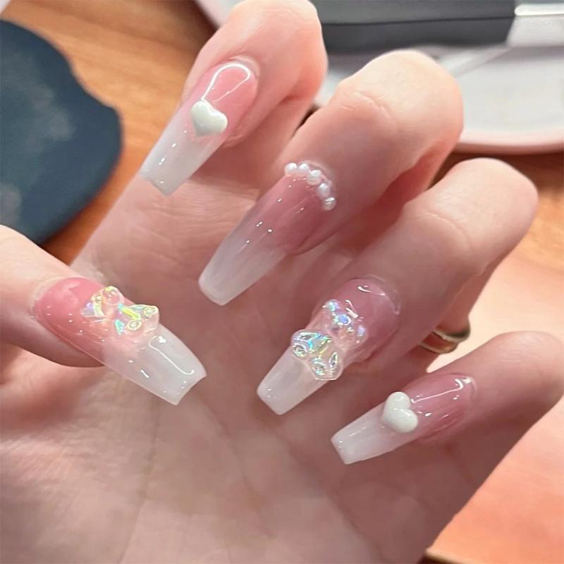 False Nails JP2651-B3Removable Nail Patch Wearing Pearl Bear Fake Glue On Tips Set Prud22, Nail stickers
False Nails JP2651-B3Removable Nail Patch Wearing Pearl Bear Fake Glue On Tips Set Prud22, Nail stickers