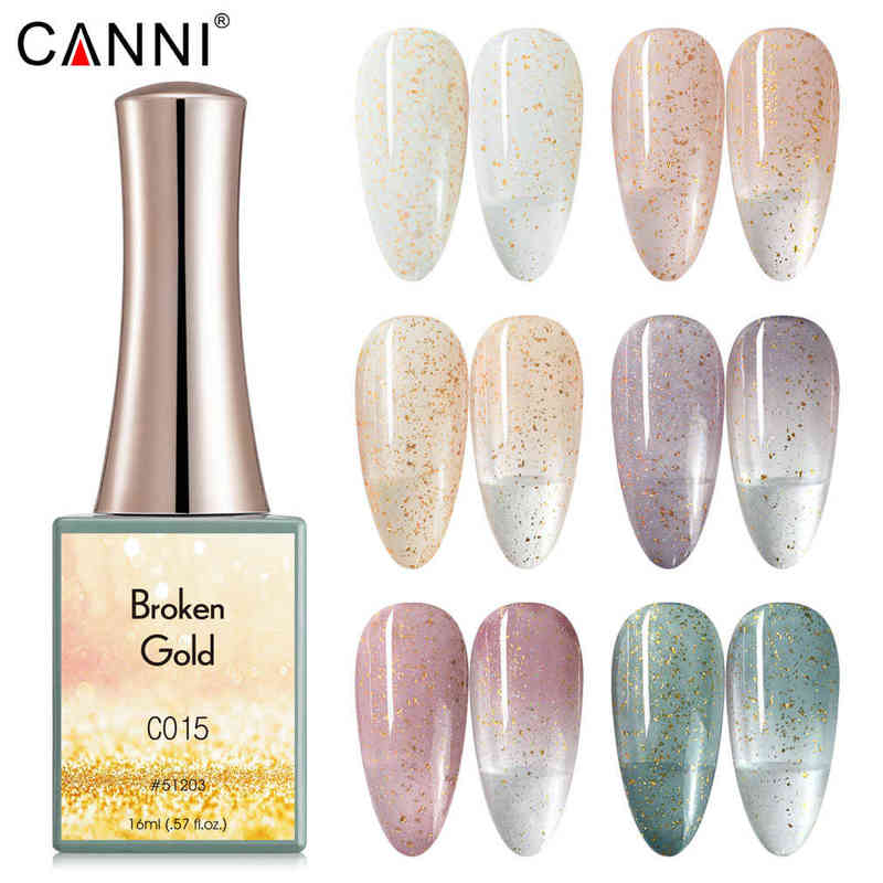 NXY Nail Gel Canni 16ml Sparkle Diamond Cat Eye White Color Series Milky Gorgeous Full Coverage Pink Nude Semi Permanent 0328