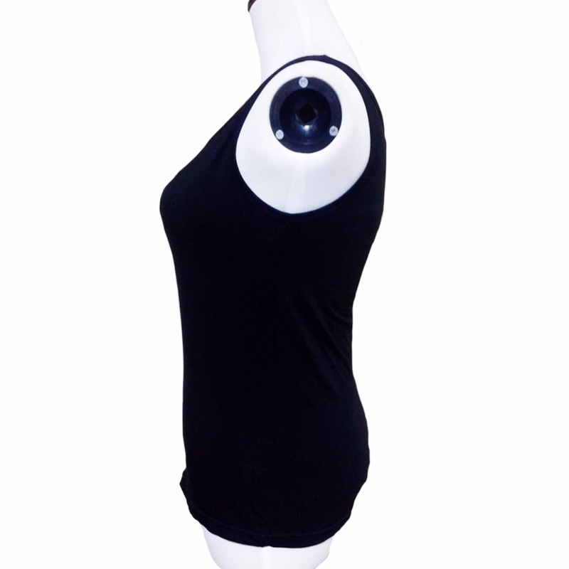 Women Built In Bra Padded Tank Top Female Modal Breathable Fitness Camisole Tops Solid Push Up Vest Blusas Femininas 220325