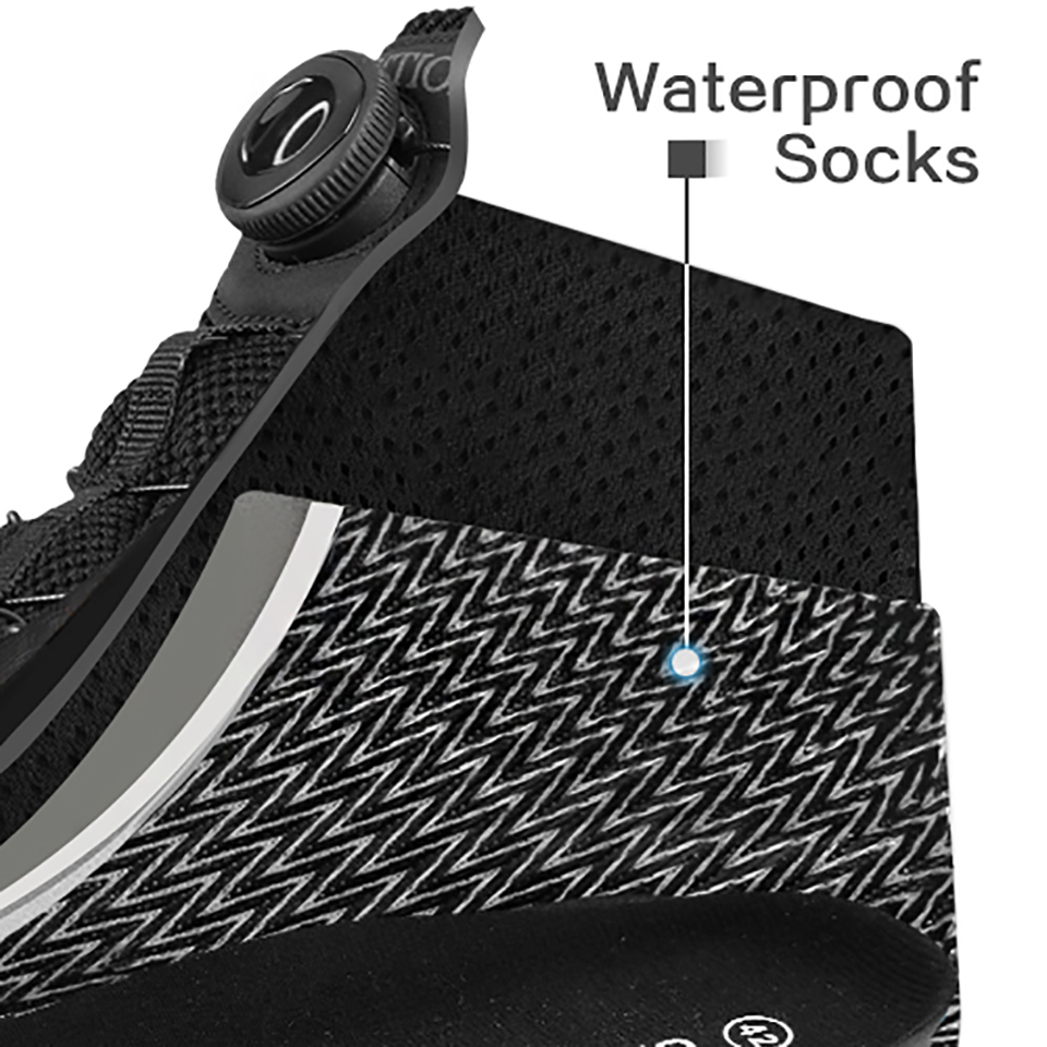 Mens Outdoor Boots Waterproof Male Hiking Trekking Shoes Auto-Lacing System Keep Warm Inside Non-Slip Comfortable New, Black
Mens Outdoor Boots Waterproof Male Hiking Trekking Shoes Auto-Lacing System Keep Warm Inside Non-Slip Comfortable New, Black