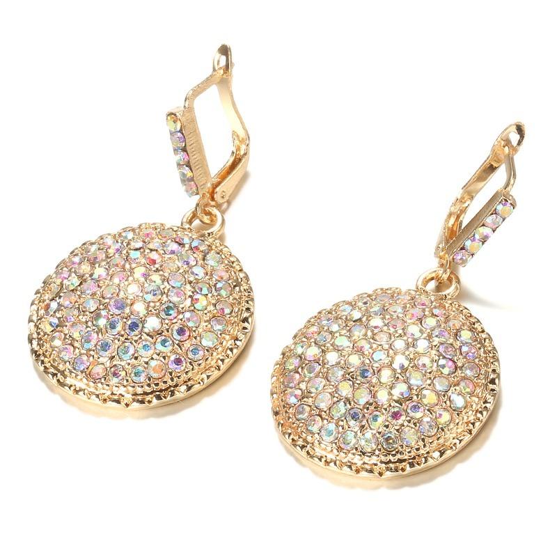 Dangle & Chandelier Fashion Colorful Crystal Women Big Drop Earrings Gold Color Morocco Banquet Wedding Earring Statement Jewelry Gift
Dangle & Chandelier Fashion Colorful Crystal Women Big Drop Earrings Gold Color Morocco Banquet Wedding Earring Statement Jewelry Gift