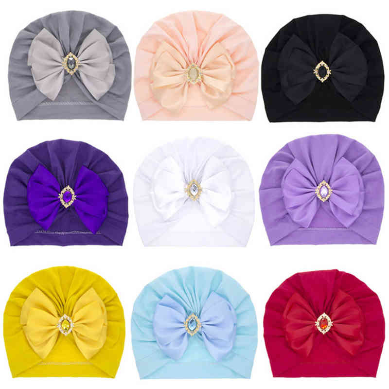 Cute Newborn Baby Girls Rhinestone Turban Caps Infant Toddler Simple Shiny Solid Color Big Bowknot Beanie Hat Headwraps L220716, Black
Cute Newborn Baby Girls Rhinestone Turban Caps Infant Toddler Simple Shiny Solid Color Big Bowknot Beanie Hat Headwraps L220716, Black