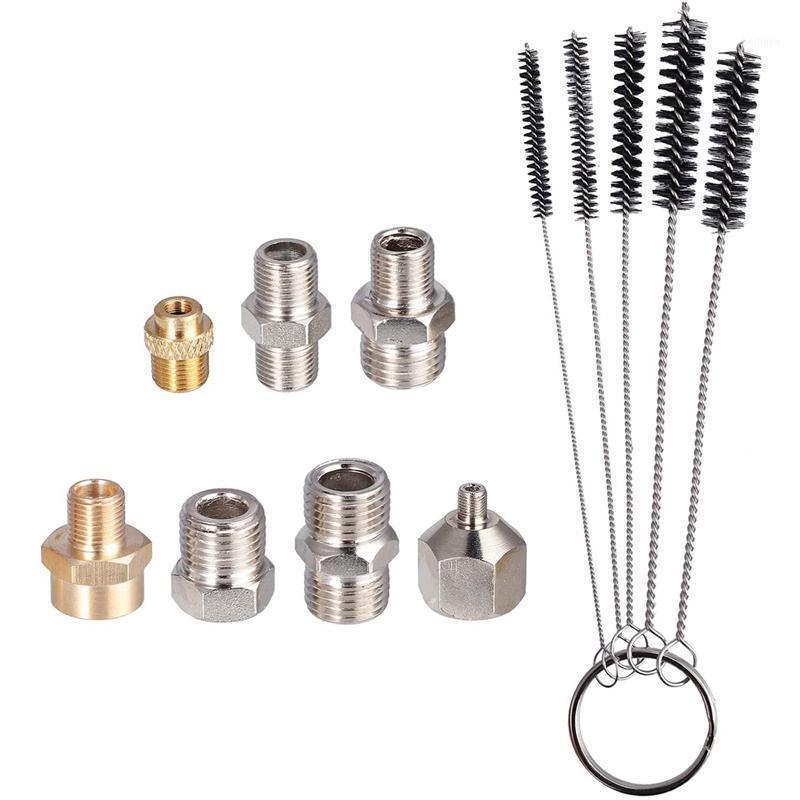 7Pcs Airbrush Adaptor Kit Fitting Connector Set For Compressor & Hose And 5 X Cleaning Brush Professional Spray Guns
7Pcs Airbrush Adaptor Kit Fitting Connector Set For Compressor & Hose And 5 X Cleaning Brush Professional Spray Guns