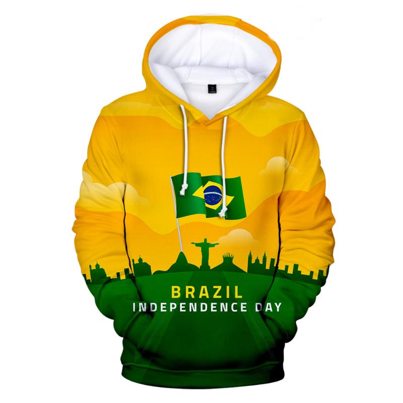 Women's Hoodies & Sweatshirts Fashion Cosplay Brazil Independence Day 3D Printed Boys/Girls Sweatshirt Adult Child Casual Pullovers TopsWome, Yh038
Women's Hoodies & Sweatshirts Fashion Cosplay Brazil Independence Day 3D Printed Boys/Girls Sweatshirt Adult Child Casual Pullovers TopsWome, Yh038