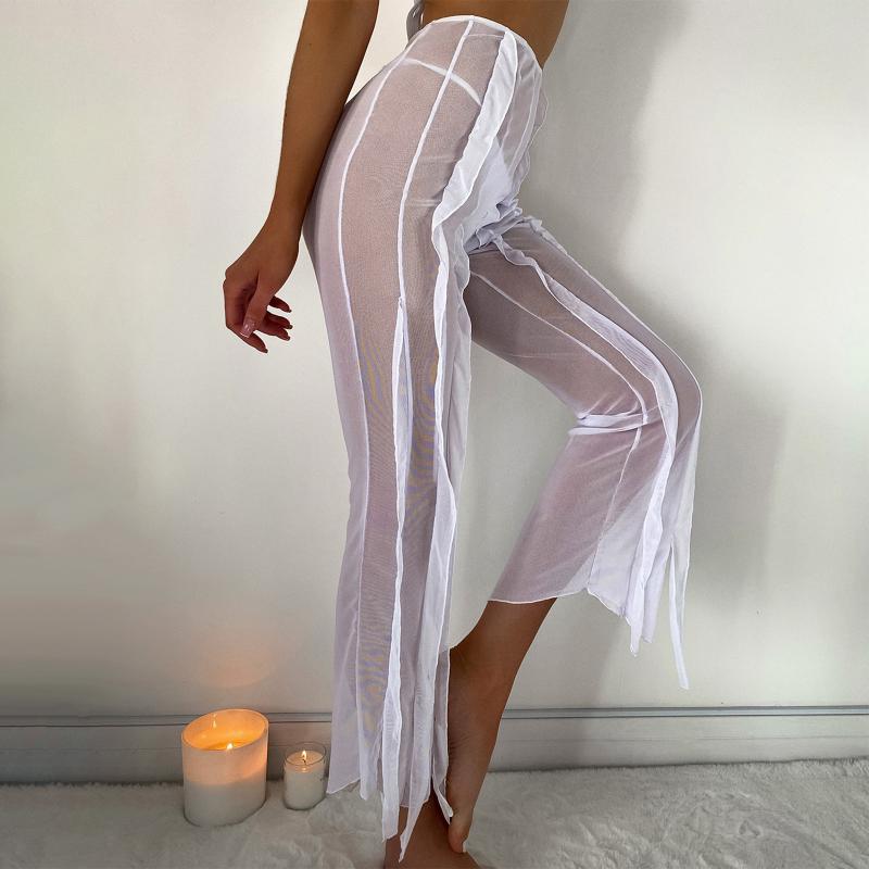 Women' Swimwear 2022 Sexy Bikini Set Beach Pants Chiffon Cover Women Swim Trunks Swimsuit Female Solid Sea Suit Beachwear, White
Women' Swimwear 2022 Sexy Bikini Set Beach Pants Chiffon Cover Women Swim Trunks Swimsuit Female Solid Sea Suit Beachwear, White