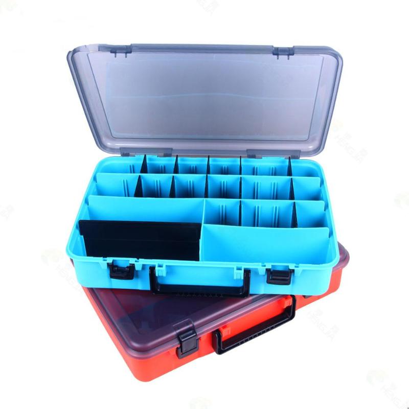 Fishing Accessories Thickened Large Lure Box Portable Multipurpose Gear Basket 5-color Translucent Storage Containers 39x27x8cmFishingFishin
Fishing Accessories Thickened Large Lure Box Portable Multipurpose Gear Basket 5-color Translucent Storage Containers 39x27x8cmFishingFishin