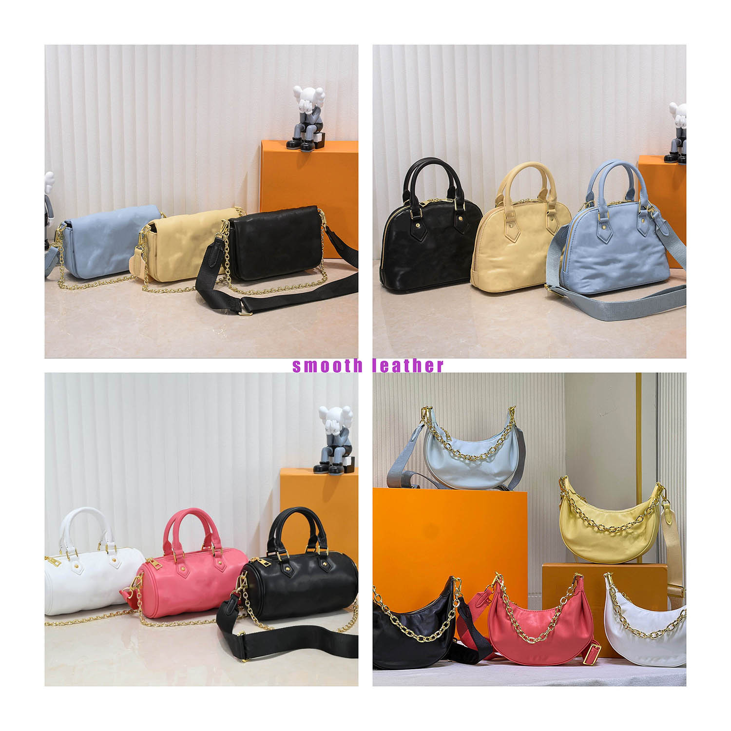 handbags Half-moon Hobo Embossed flower bag classic womens handbag ladies composite tote leather clutch shoulder bag female purse Pure Color Designer luxury, White/columnar
handbags Half-moon Hobo Embossed flower bag classic womens handbag ladies composite tote leather clutch shoulder bag female purse Pure Color Designer luxury, White/columnar