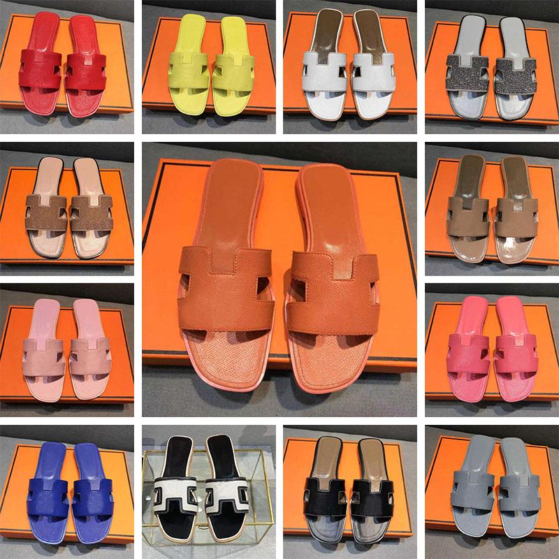 High-end Designer H Slippers Sandals Womens Oran Slider Fashion Flat Mule Leather Slipper Slides Light Brown Black White Beige Khaki Indoor Outdoor Beach Sandlas, 29
High-end Designer H Slippers Sandals Womens Oran Slider Fashion Flat Mule Leather Slipper Slides Light Brown Black White Beige Khaki Indoor Outdoor Beach Sandlas, 29