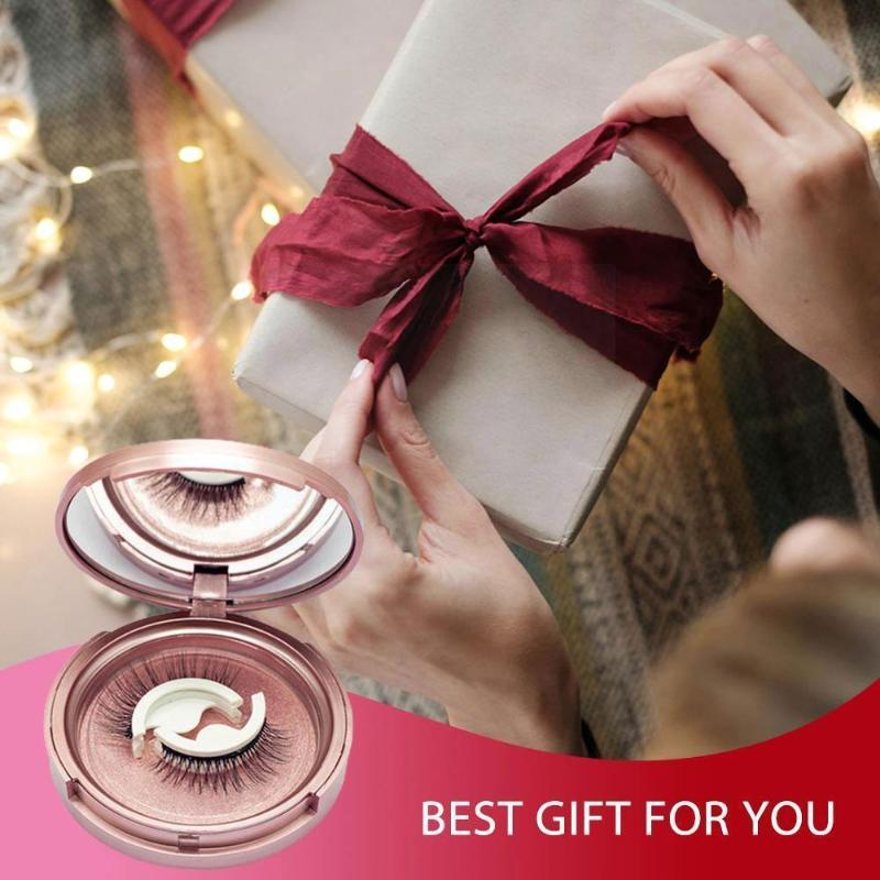 False Eyelashes Pair Makeup Lashes Reusable Self-Adhesive Free Glue Waterproof Required Or Maquiagem Liner Q7A9False
False Eyelashes Pair Makeup Lashes Reusable Self-Adhesive Free Glue Waterproof Required Or Maquiagem Liner Q7A9False
