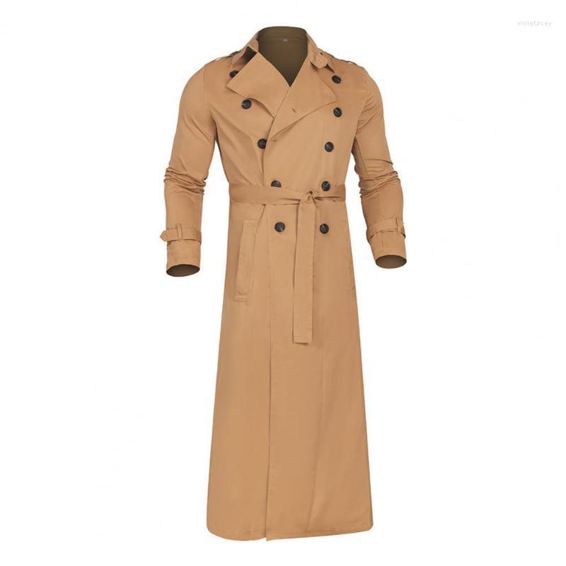 Men' Trench Coats Winter Coat Mens Double-breasted Lapel Windbreaker Western Style Solid Color Men Long Slim Jacket For Male 2022 Viol22, Black
Men' Trench Coats Winter Coat Mens Double-breasted Lapel Windbreaker Western Style Solid Color Men Long Slim Jacket For Male 2022 Viol22, Black