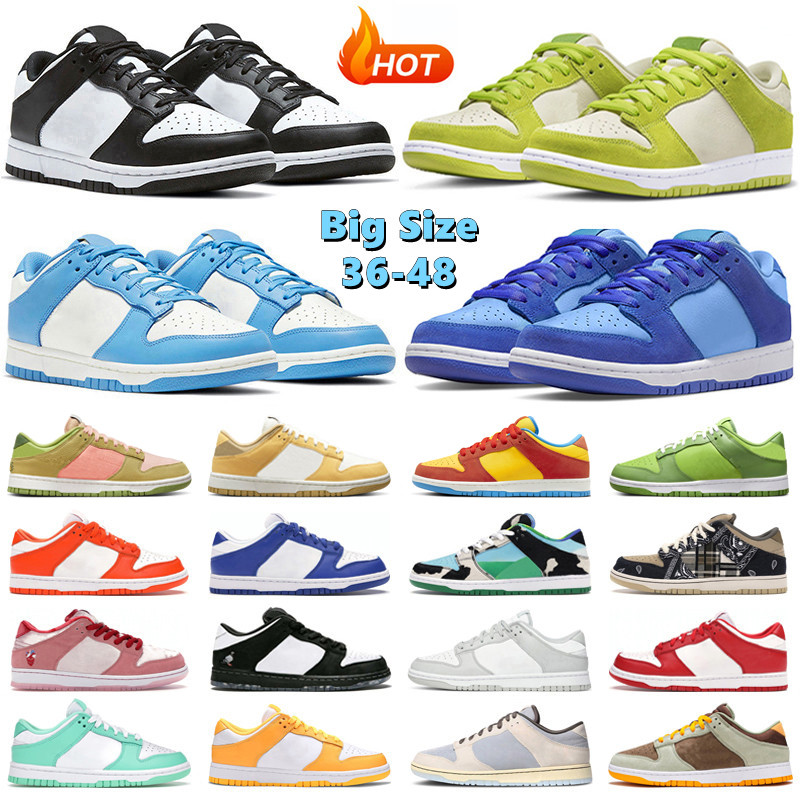Big size 36-48 designer casual shoes men women Panda White Black UNC Syracuse Green Apple Court Purple mens trainers dunked outdoor sneakers, #33
Big size 36-48 designer casual shoes men women Panda White Black UNC Syracuse Green Apple Court Purple mens trainers dunked outdoor sneakers, #33