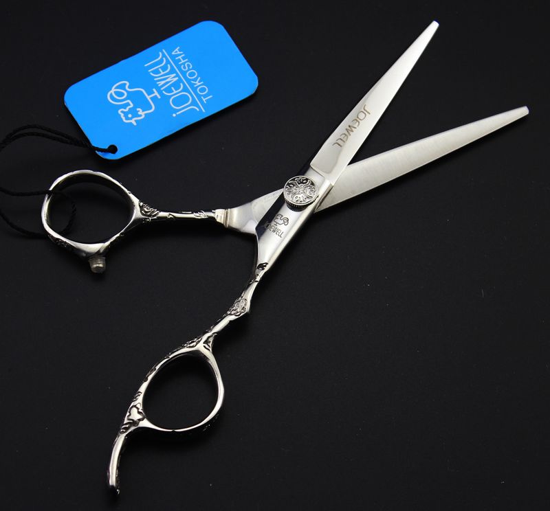 High-grade 6.0 inch stainless steel hair cutting / thinning scissors 9CR professional barber tool free shipping