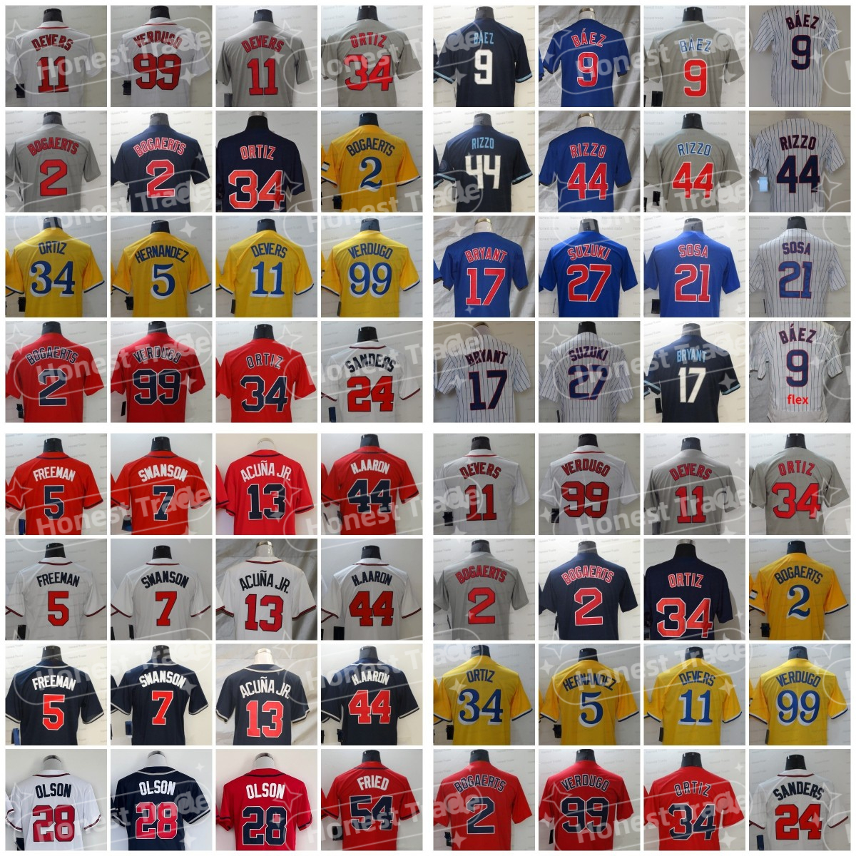 Dansby Swanson Jones Acuna Jr. Baseball Jerseys Hank Aaron Hernandez Verdugo Bogaerts Ortiz Baez Rizzo Jimenez Abreu Votto Stitched Flexbase Cool Base Black Jersey, Men jersey;coolbase
Dansby Swanson Jones Acuna Jr. Baseball Jerseys Hank Aaron Hernandez Verdugo Bogaerts Ortiz Baez Rizzo Jimenez Abreu Votto Stitched Flexbase Cool Base Black Jersey, Men jersey;coolbase
