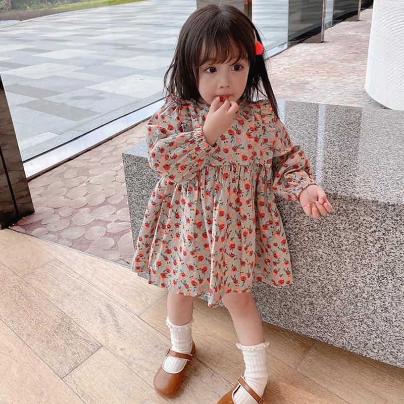 Girl's Dresses Girls Long Sleeve Princess Dress For Children 2022 Spring Autumn Girl Floral Kids Clothes, Green
Girl's Dresses Girls Long Sleeve Princess Dress For Children 2022 Spring Autumn Girl Floral Kids Clothes, Green