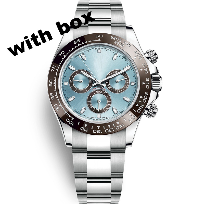 Business Casual Men's Watch 116500 116518 Automatic Movement 40mm Ceramic Bezel Slide Buckle Stainless Steel Strap Sapphire Glass Luminous Function Christmas Gift
Business Casual Men's Watch 116500 116518 Automatic Movement 40mm Ceramic Bezel Slide Buckle Stainless Steel Strap Sapphire Glass Luminous Function Christmas Gift