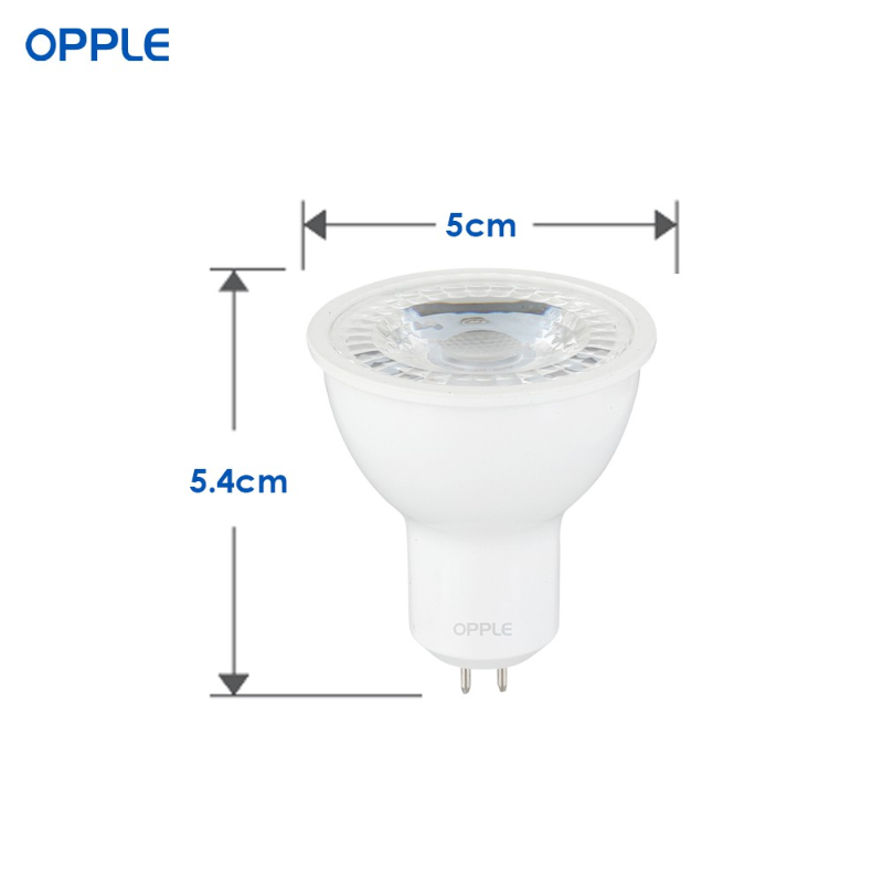 OPPLE LED Spotlights EcoMax GU 5.3 Dimming 6W 8W Warm White Cool Light 2700K 6500K Led Lights Lamp