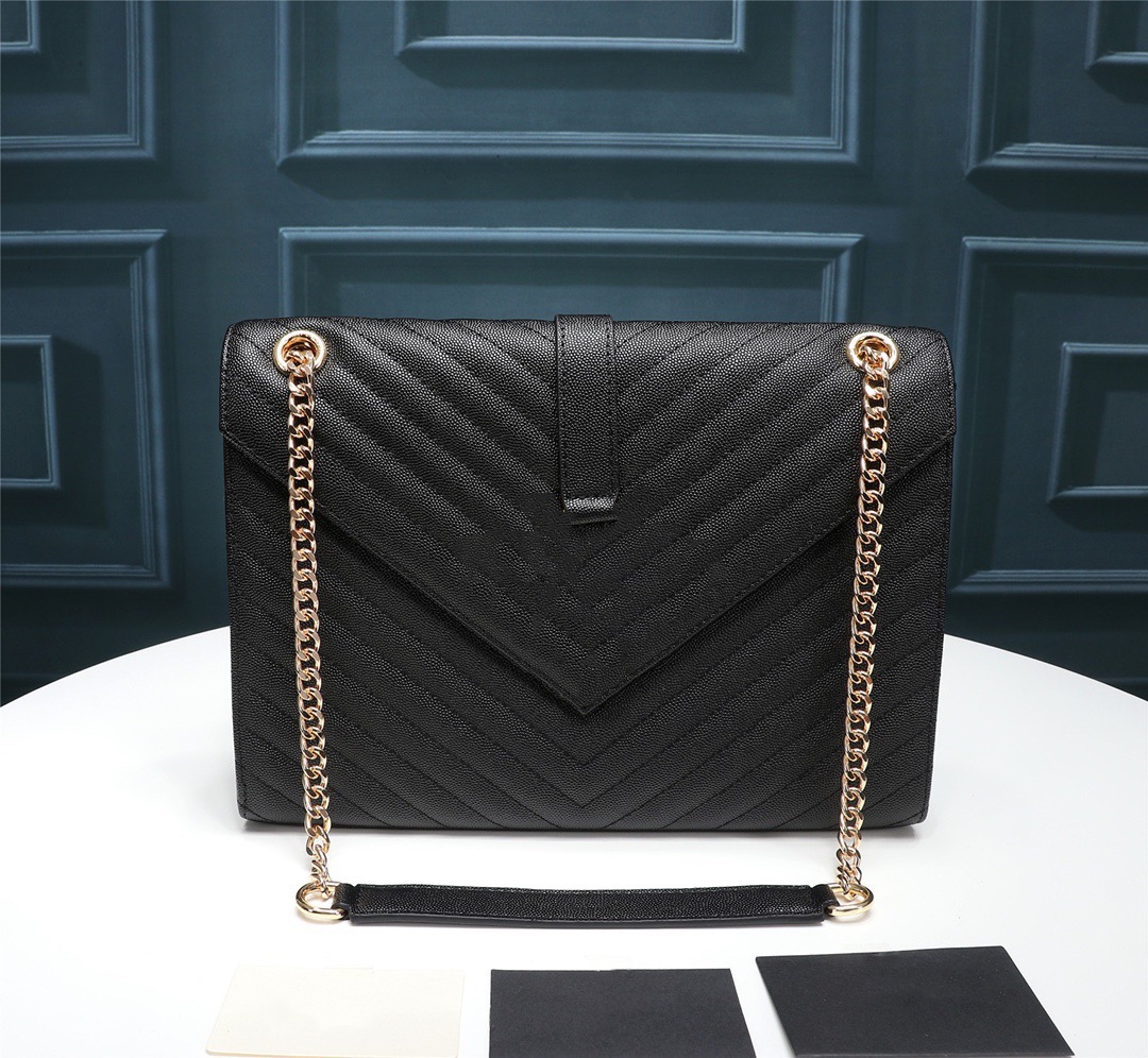 Hi-Q Classic Women Flap Bag Ladies Composite Tote V-quilted leather Clutch Caviar Ball Leather Chain Shoulder Bag 30*20*6cm, Cushion
Hi-Q Classic Women Flap Bag Ladies Composite Tote V-quilted leather Clutch Caviar Ball Leather Chain Shoulder Bag 30*20*6cm, Cushion