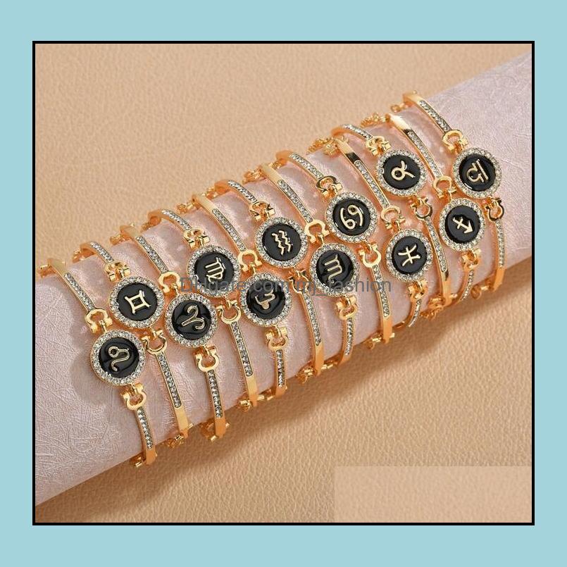 Charm Bracelets Jewelry Birth Constellations 12 Zodiac Signs For Women Men Birthday Gift Cubic Zircon Bracelet Chain Drop Delivery 2021 Rjug
Charm Bracelets Jewelry Birth Constellations 12 Zodiac Signs For Women Men Birthday Gift Cubic Zircon Bracelet Chain Drop Delivery 2021 Rjug
