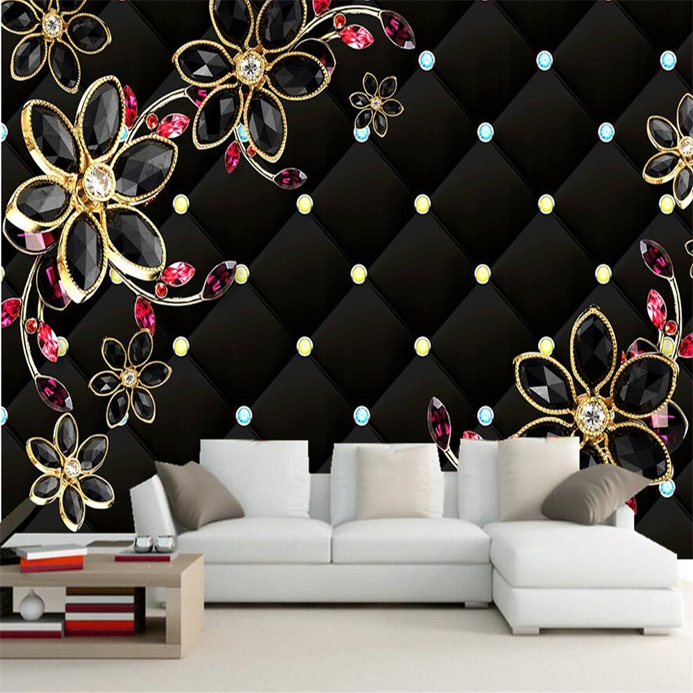 Black diamond jewelry flower 3d wallpaper mural papel de parede,living room TV sofa wall bedroom kitchen wall papers home decor
Black diamond jewelry flower 3d wallpaper mural papel de parede,living room TV sofa wall bedroom kitchen wall papers home decor