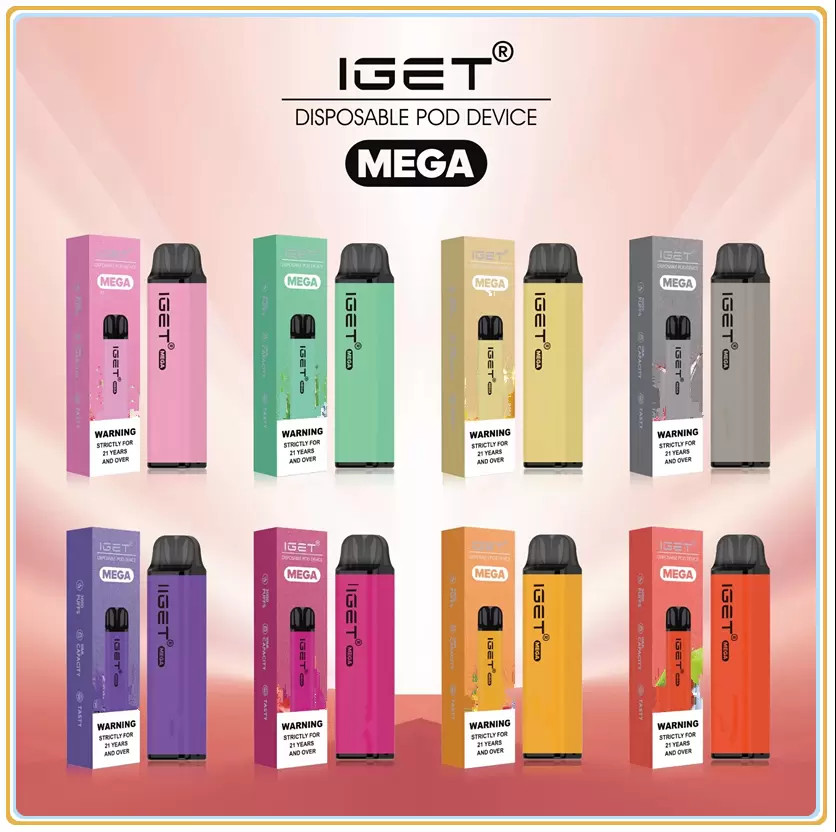 Original Iget Mega 3000Puffs Disposable E Cigarette Lighter 10ml Cartridge Stick Vape Pen Genuine VS XXL plus Max
Original Iget Mega 3000Puffs Disposable E Cigarette Lighter 10ml Cartridge Stick Vape Pen Genuine VS XXL plus Max