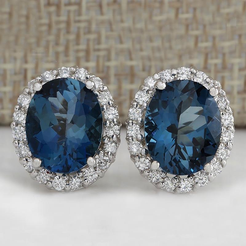 Stud Delicate Blue Round Sapphire Earring For Women 925 Full Paved Shiny CZ Stone Beauty Gift Statement Earrings JewelryStud
Stud Delicate Blue Round Sapphire Earring For Women 925 Full Paved Shiny CZ Stone Beauty Gift Statement Earrings JewelryStud