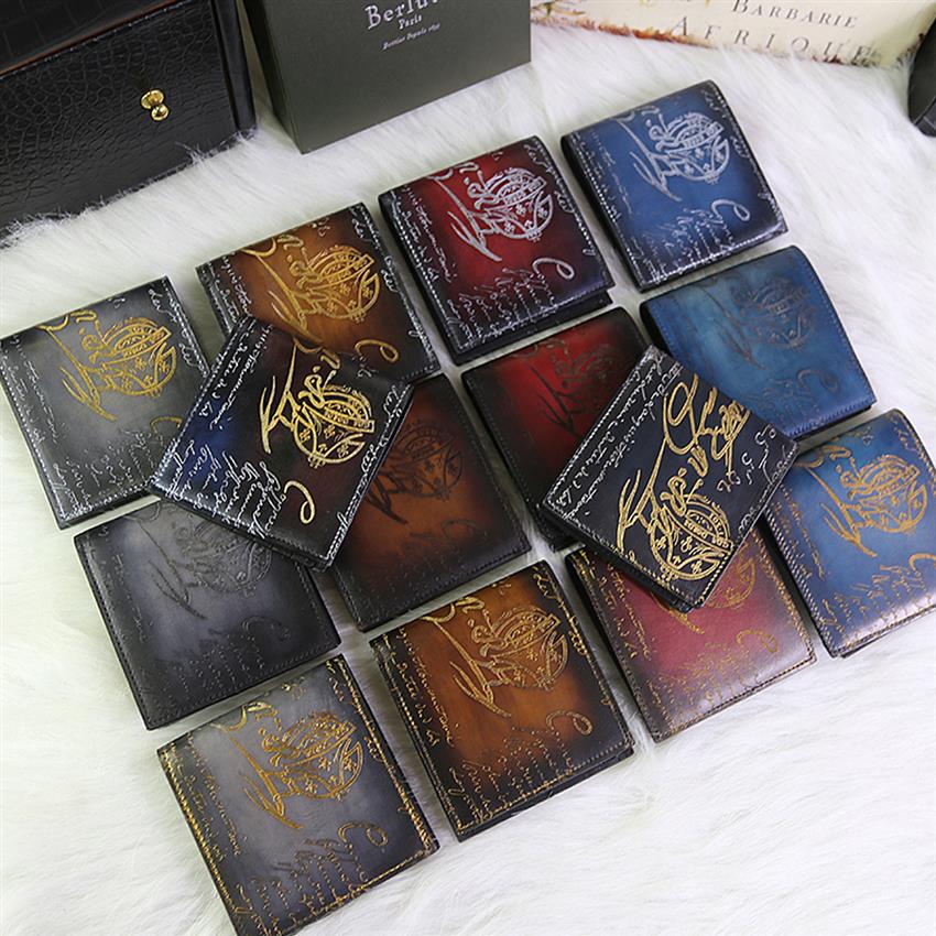 berluti Makore Scritto Leather MEN Wallet berluti men's purse short wallets gold powder silver custom3399, Grey+ gold powder
berluti Makore Scritto Leather MEN Wallet berluti men's purse short wallets gold powder silver custom3399, Grey+ gold powder