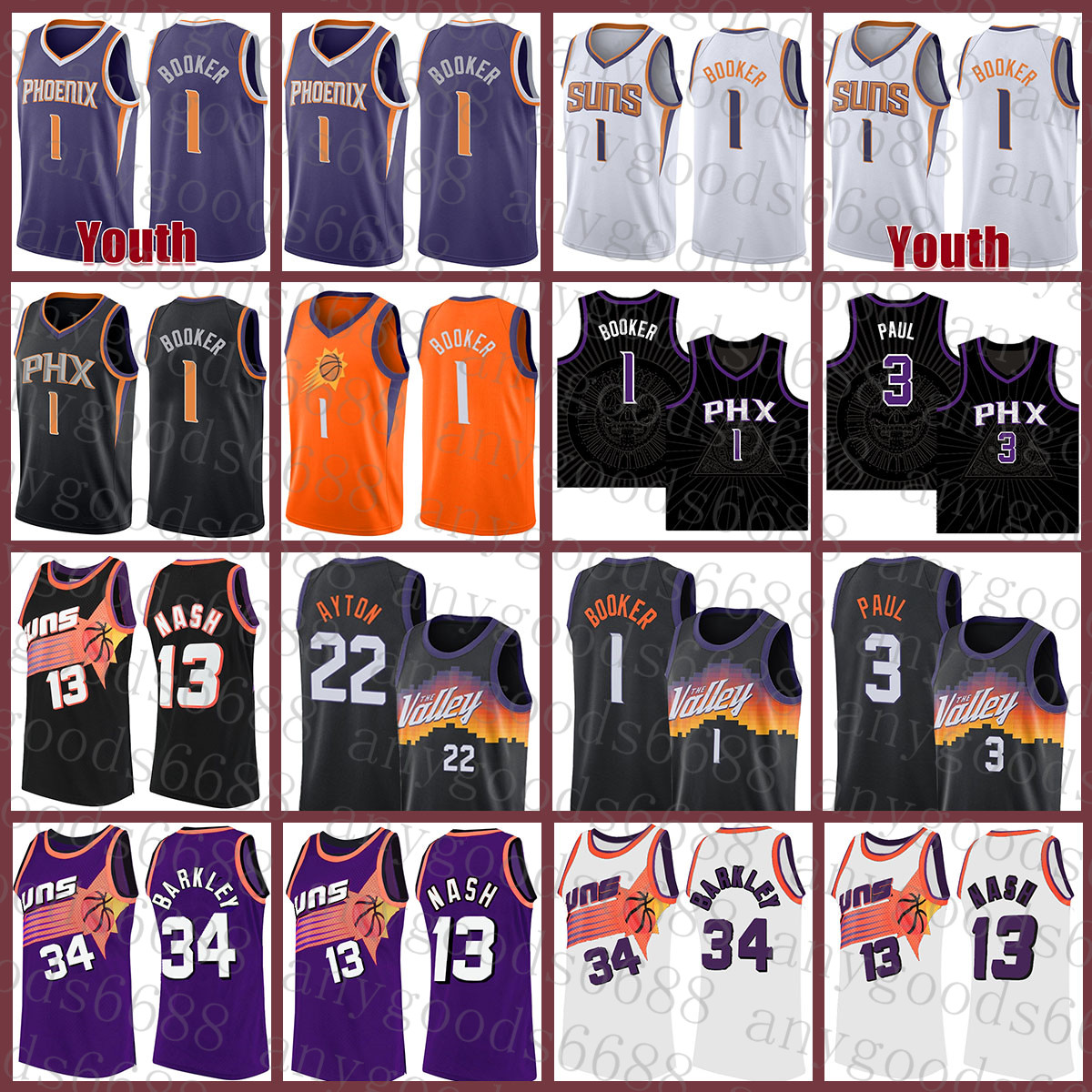 Phoenixs Sun Basketball Jersey 3 13 34 Devin Booker DeAndre Ayton 2021 2022 New 1 22 Chris Paul Steve Nash Charles Barkley Clear
Phoenixs Sun Basketball Jersey 3 13 34 Devin Booker DeAndre Ayton 2021 2022 New 1 22 Chris Paul Steve Nash Charles Barkley Clear