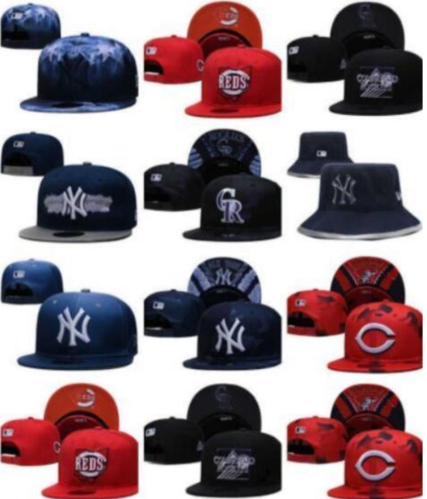 Snapbacks New York''Yankees Sports Caps Colorado''Rockies hats Cincinnati''Reds Baseball Cap Adjustable Fit Hat
Snapbacks New York''Yankees Sports Caps Colorado''Rockies hats Cincinnati''Reds Baseball Cap Adjustable Fit Hat