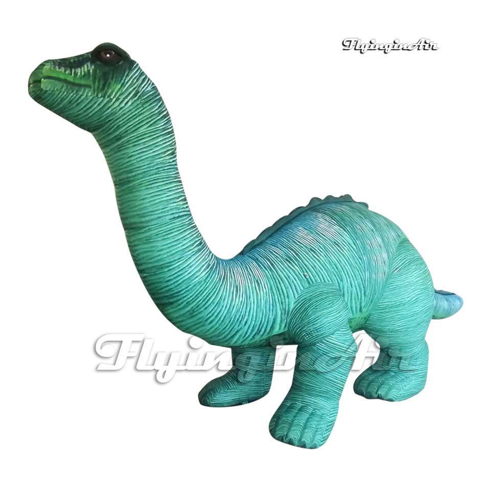 Outdoor Inflatable Jurassic Dinosaur Model Air Blow Up Brontosaurus Balloon For Parade Event