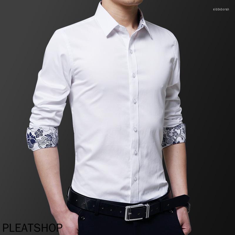 Men's Dress Shirts Long-sleeved Shirt Men's Slim Young Casual Business White Camisa Masculina Ropa Hombre Chemise HommeMen's Eldd22, Black
Men's Dress Shirts Long-sleeved Shirt Men's Slim Young Casual Business White Camisa Masculina Ropa Hombre Chemise HommeMen's Eldd22, Black