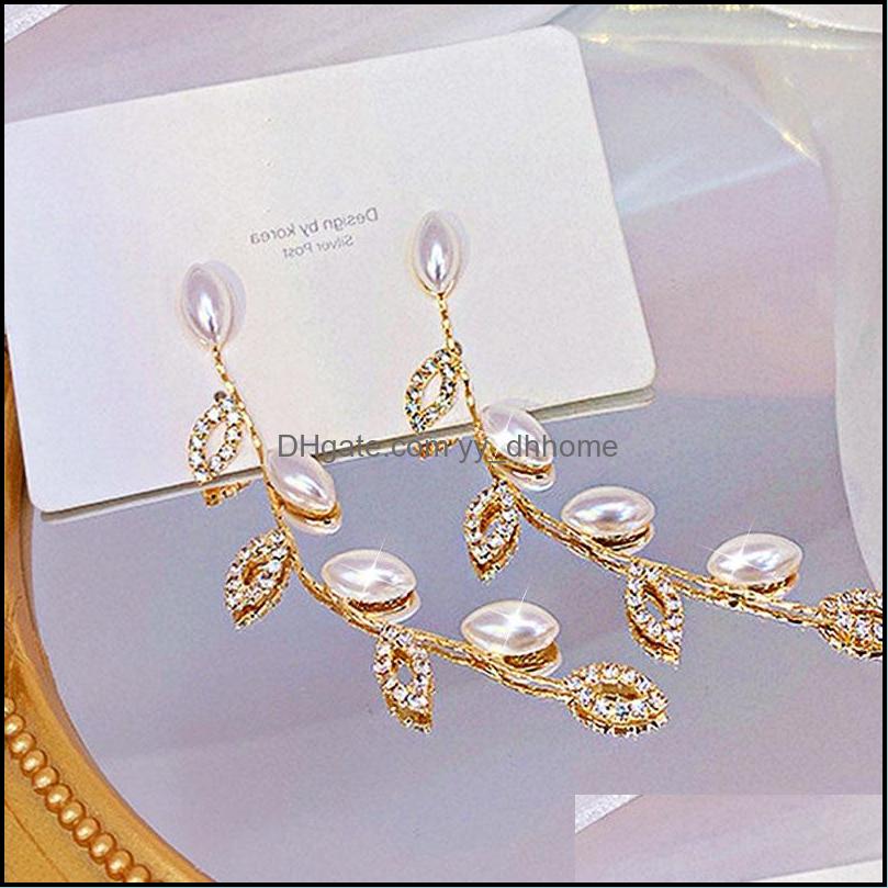 Clip-On Screw Back Earrings Jewelry Delicate 14K Real Gold Plated Leaves Top Quality Pearl Luxury For Dh0Ur
Clip-On Screw Back Earrings Jewelry Delicate 14K Real Gold Plated Leaves Top Quality Pearl Luxury For Dh0Ur