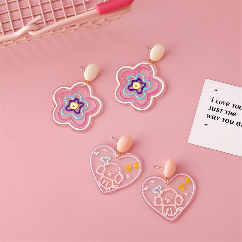 Dangle & Chandelier Acrylic Earrings Women Cream Cute Summer Candy Color Love Heart Exaggerate Sweet Star EarringsDangle DangleDangle
Dangle & Chandelier Acrylic Earrings Women Cream Cute Summer Candy Color Love Heart Exaggerate Sweet Star EarringsDangle DangleDangle