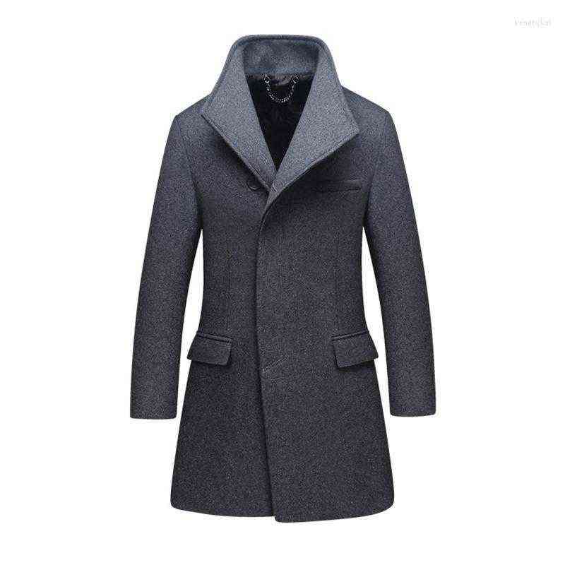 Men's Wool & Blends Winter Coat Men Overcoats Fashion Thick Jacket Solid Color High Quality Trench Kend22 T220810, Burgundy
Men's Wool & Blends Winter Coat Men Overcoats Fashion Thick Jacket Solid Color High Quality Trench Kend22 T220810, Burgundy