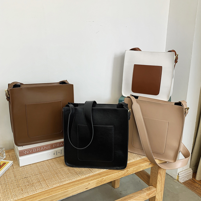 Casual Women PU Leather Bucket Bags Fashion Solid Color Crossbody Shoulder bags Female Handbag Brand Trending Compound bag, 25cm-25cm-11cm
Casual Women PU Leather Bucket Bags Fashion Solid Color Crossbody Shoulder bags Female Handbag Brand Trending Compound bag, 25cm-25cm-11cm