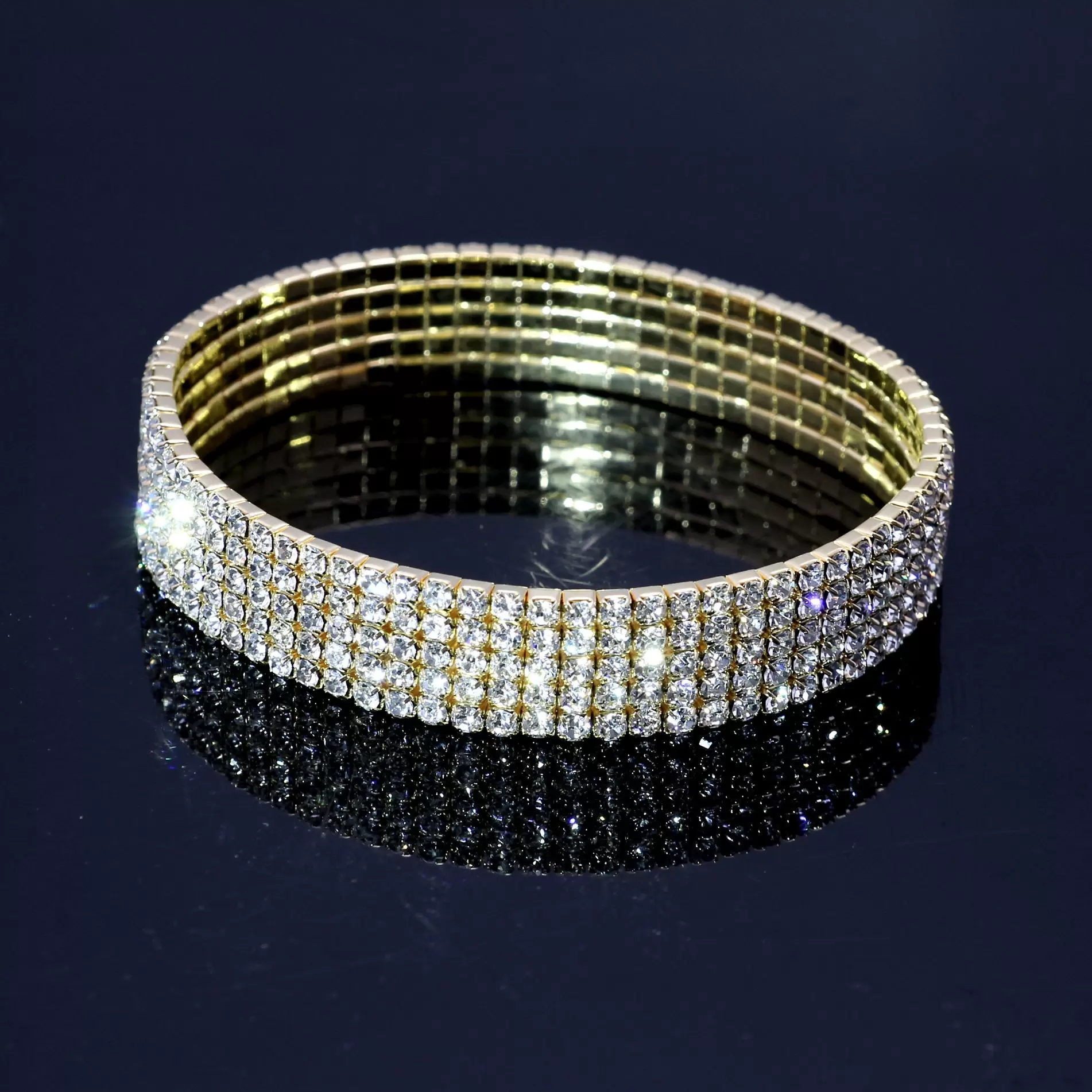 Fashion Adjustable Women Crystal Diamond Anklet Bracelet Gold Silver 1/2/3/4/5 Rows Rhinestone Foot Chain Summer Beach Jewelry Bride Gift Wholesale Pr