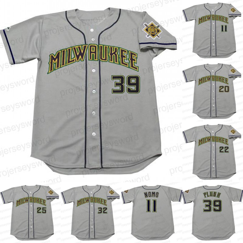 1999 Away Baseball Jersey Eric plunk john jaha jim abbott christian yelich jeromy burnitz hideo nomo Baseball Jerseys, 11 hideo nomo
1999 Away Baseball Jersey Eric plunk john jaha jim abbott christian yelich jeromy burnitz hideo nomo Baseball Jerseys, 11 hideo nomo